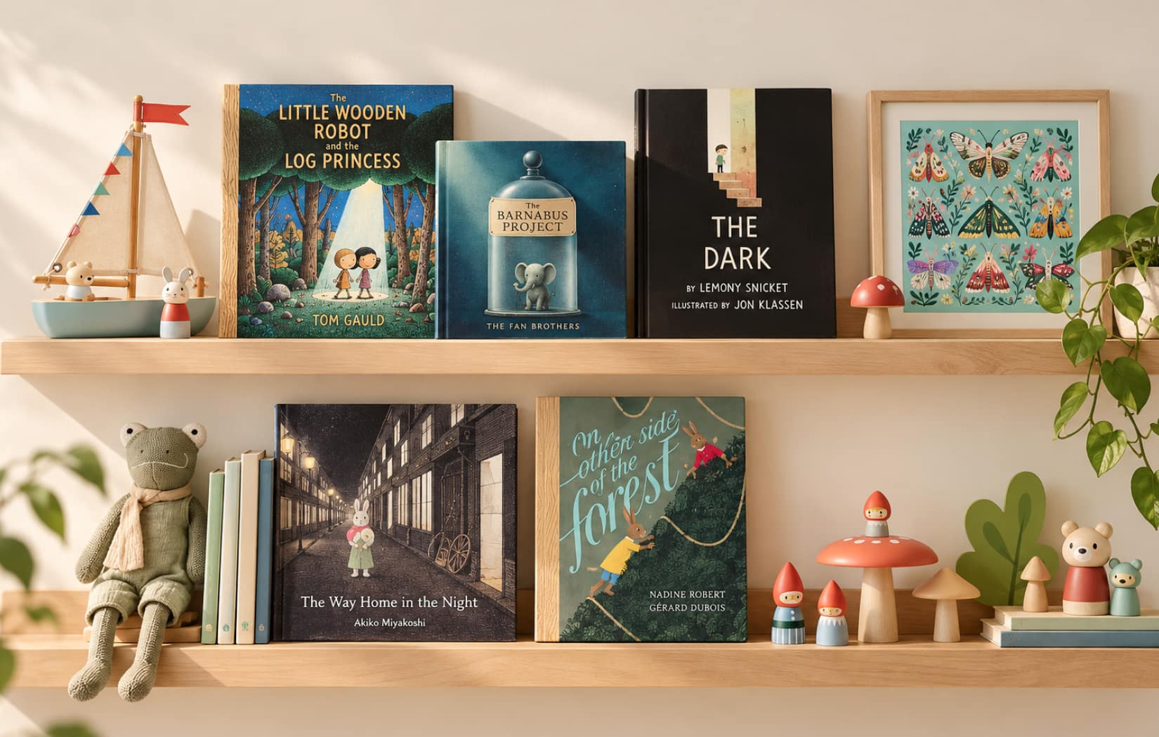 A collection of favorite children's books