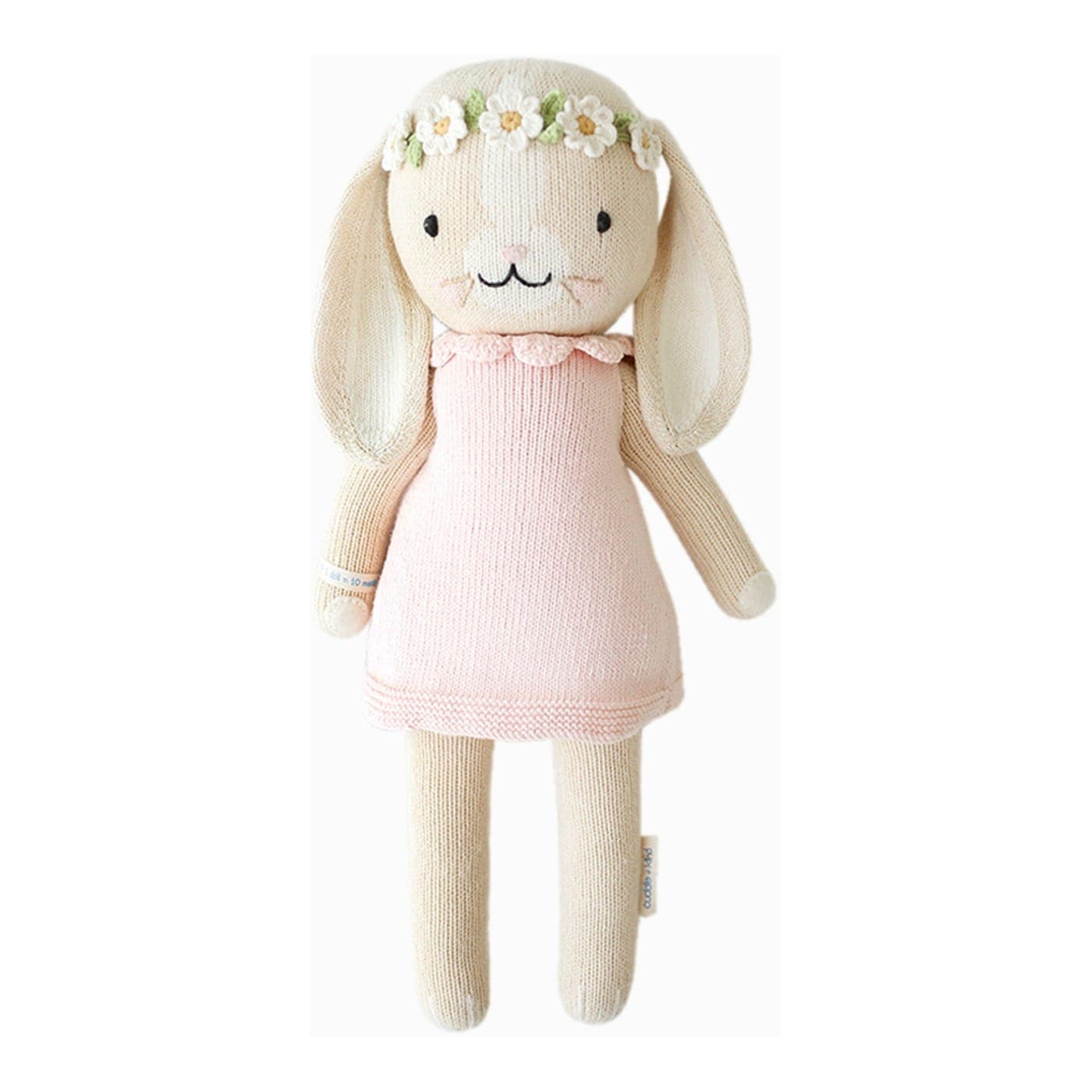 Cuddle + Kind Hannah the Bunny in blush pink