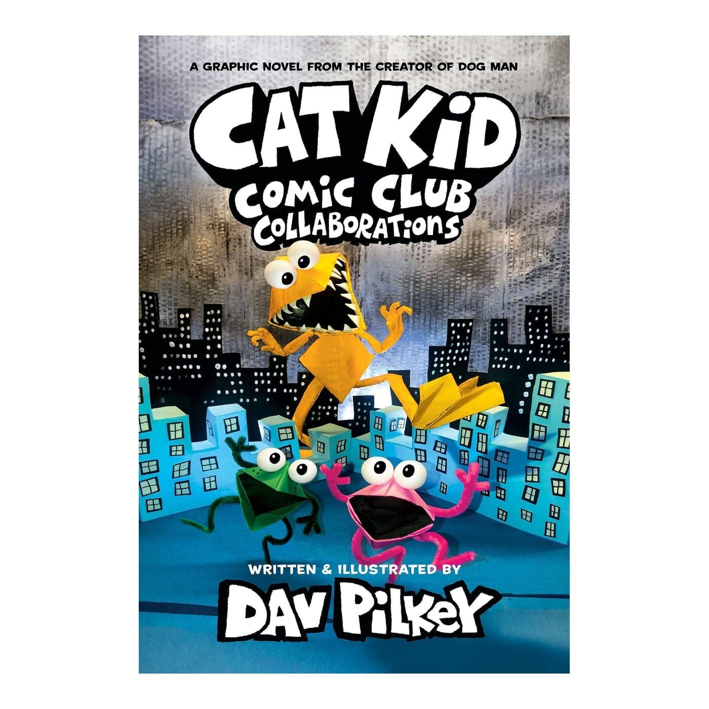 Collaborations (Cat Kid Comic Club #4) by Dav Pilkey — book cover