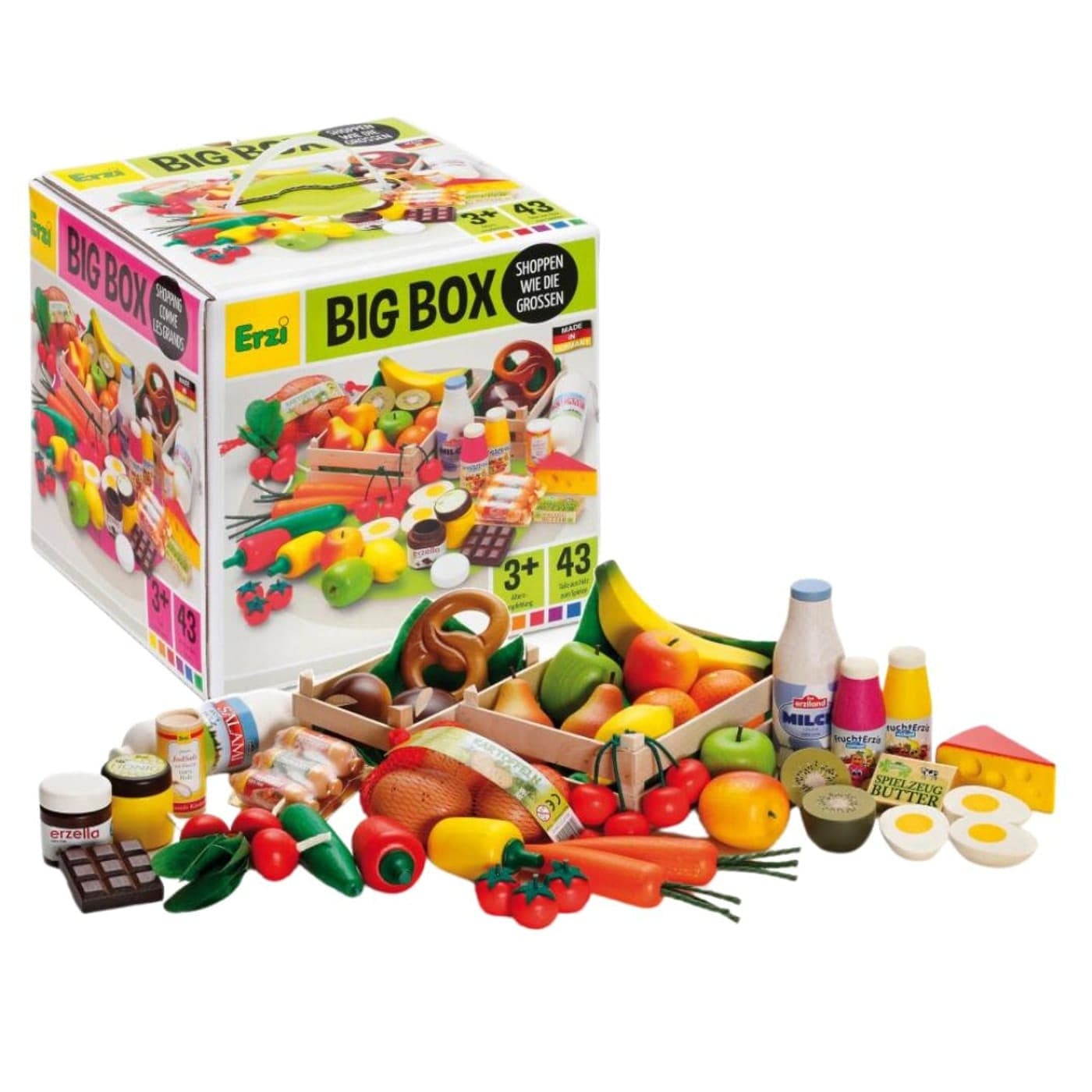 Erzi Big Box wooden play food assortment