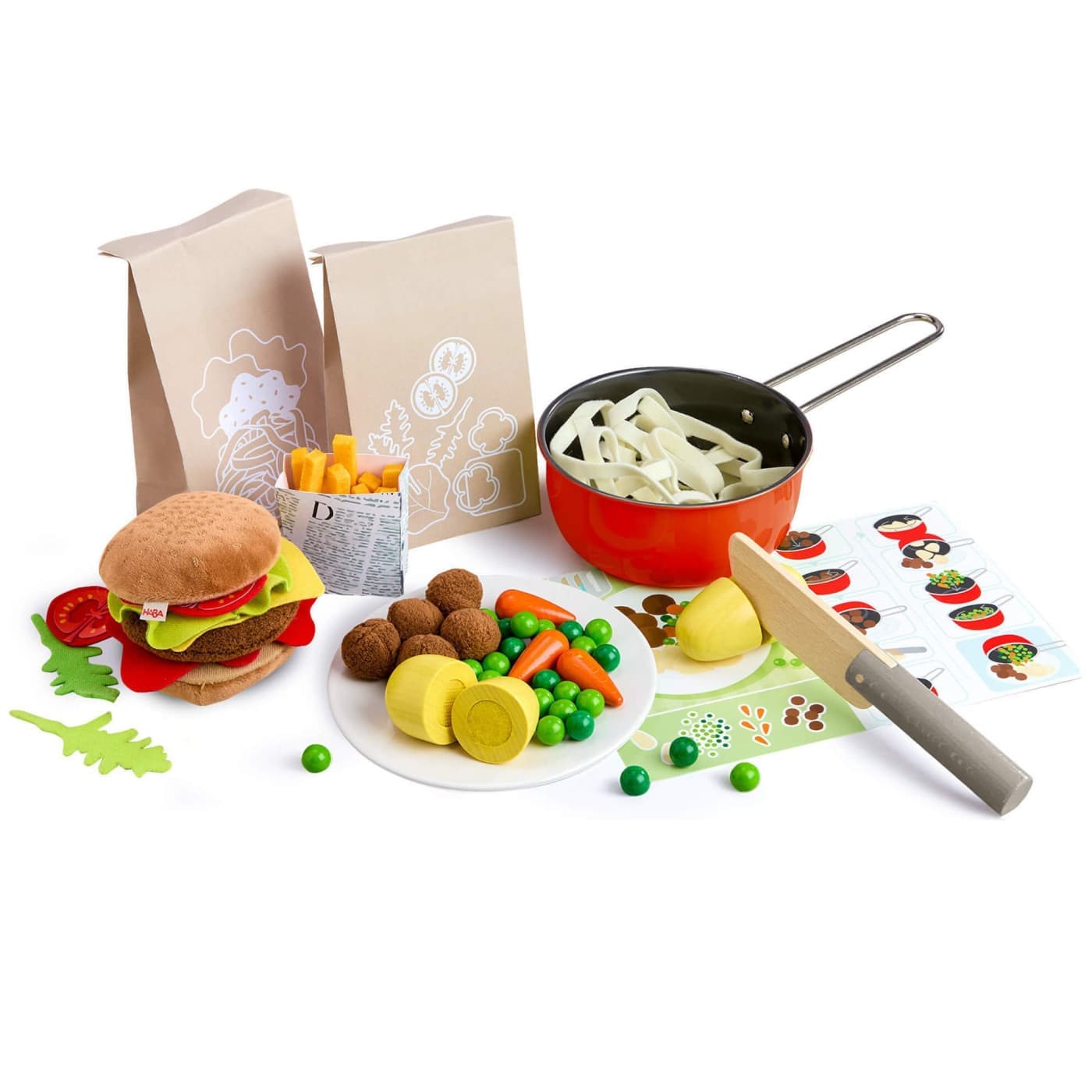 HABA Fresh Box play food set