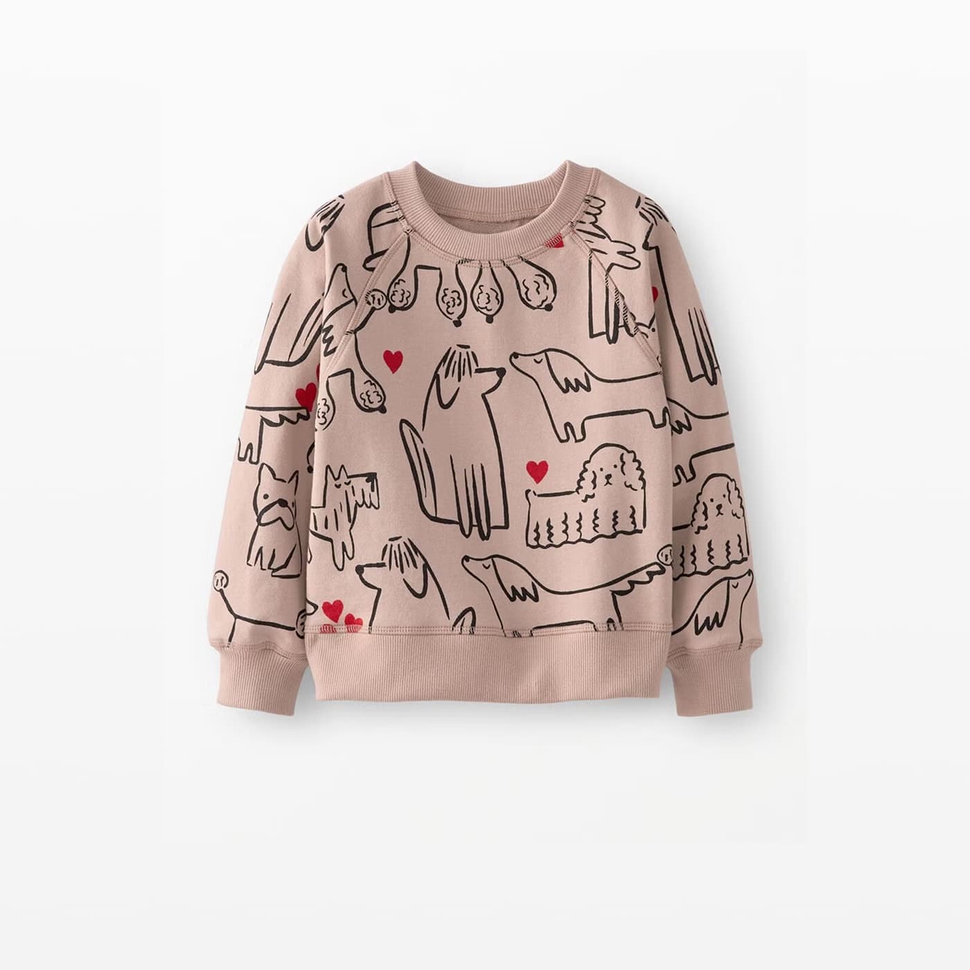 Hanna Andersson fuzzy fleece pullover in aqua