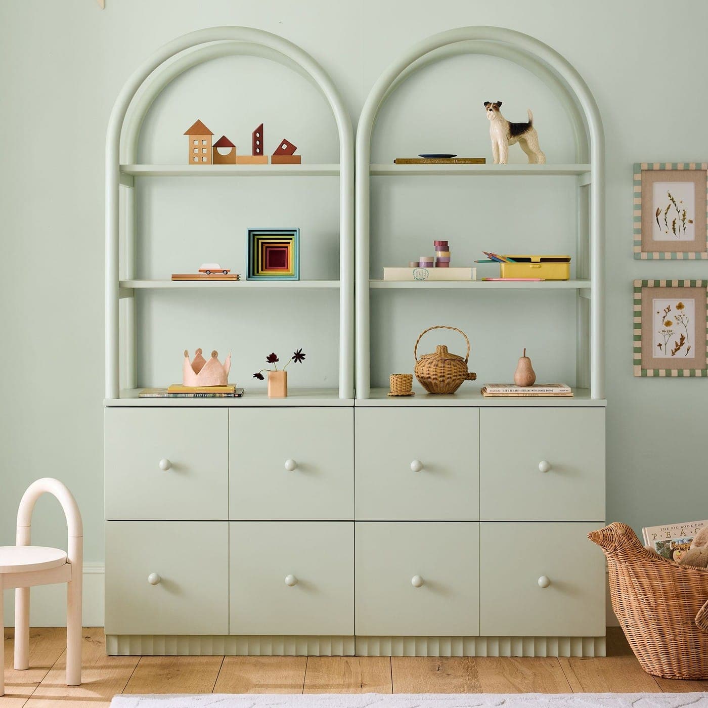 Joseph Altuzarra Arched Fluted Bookcase