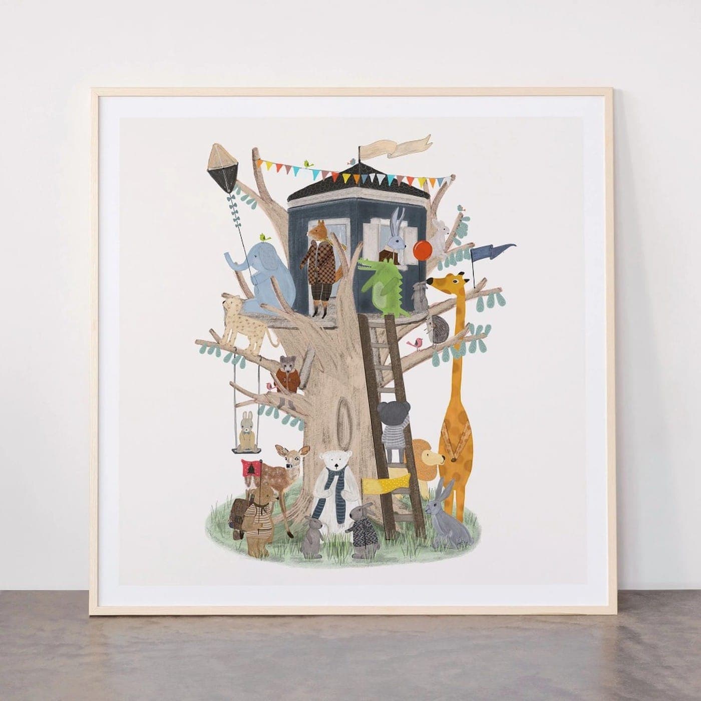 Little Playhouse Framed Art Print by Brian Buckley