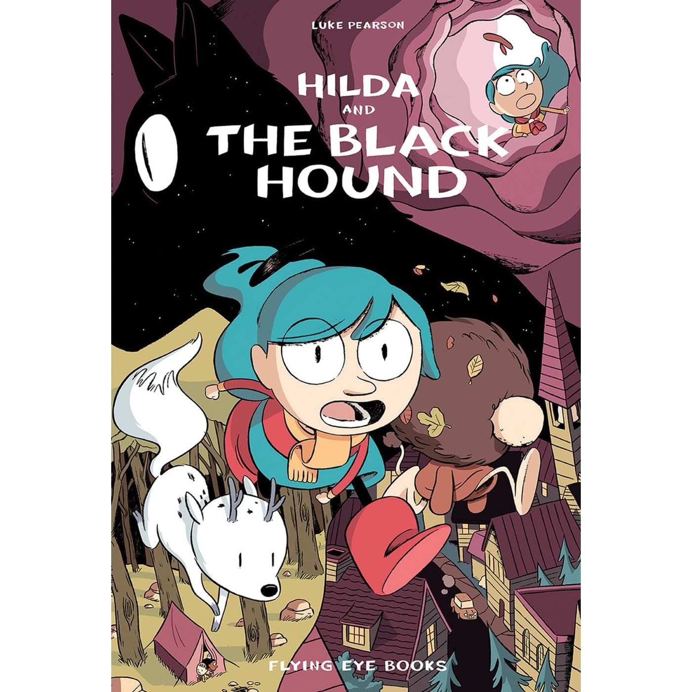 Hilda and the Black Hound by Luke Pearson — book cover