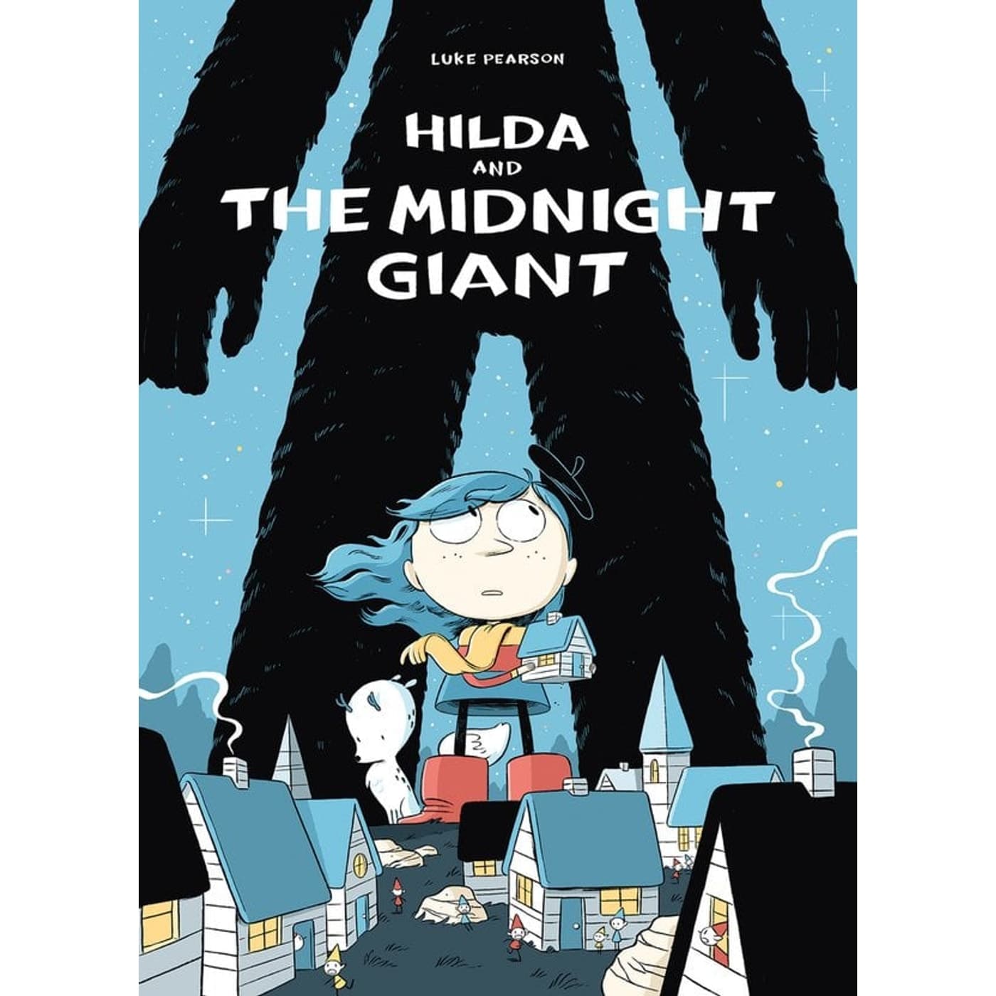 Hilda and the Midnight Giant by Luke Pearson — book cover