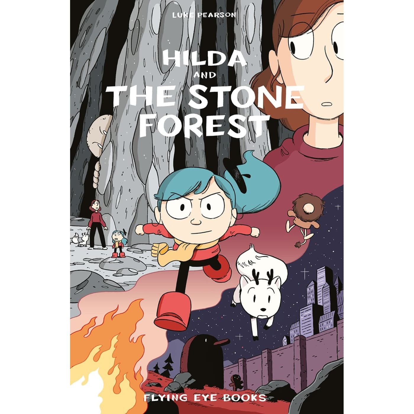 Hilda and the Stone Forest by Luke Pearson — book cover