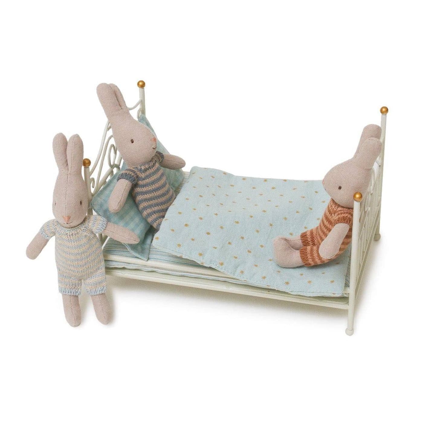 Maileg Rabbit Sleepover Bundle with suitcase bed