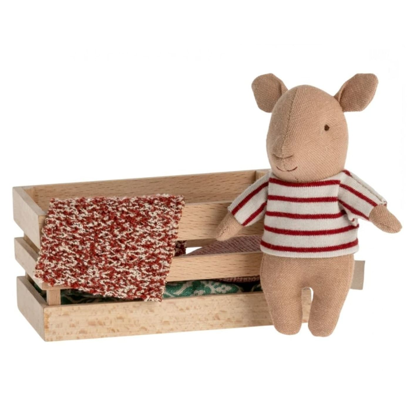 Maileg piglet in a box, baby girl