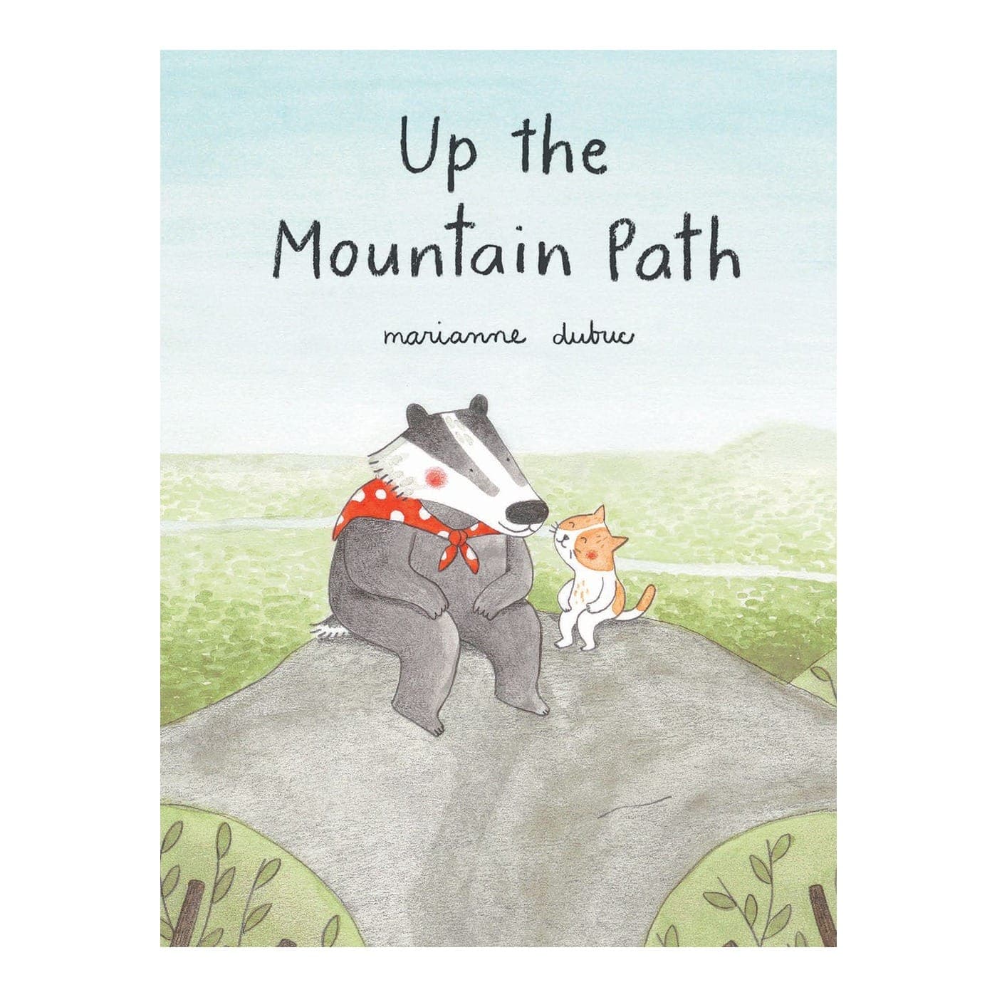 Up the Mountain Path by Marianne Dubuc — book cover