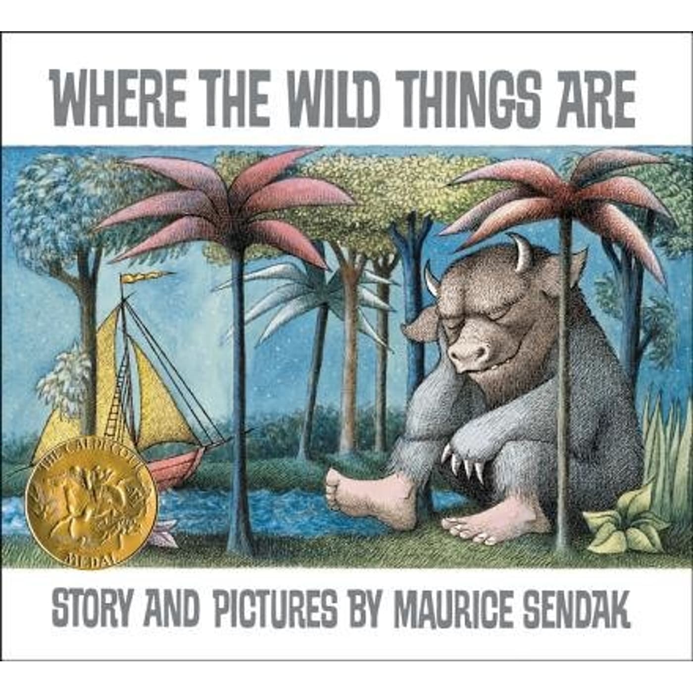 Where the Wild Things Are by Maurice Sendak — book cover