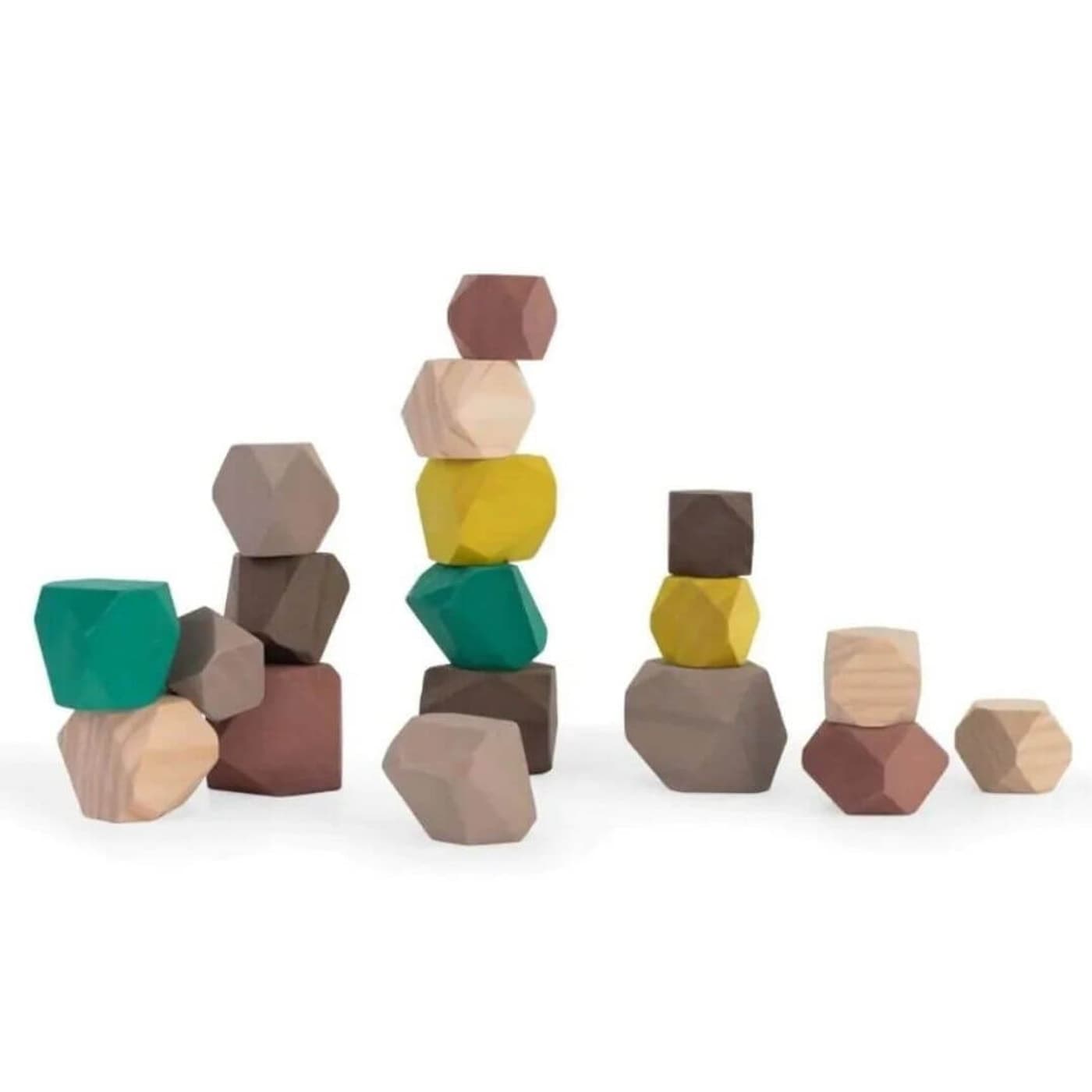 Miniland Towering Wooden Stones block set