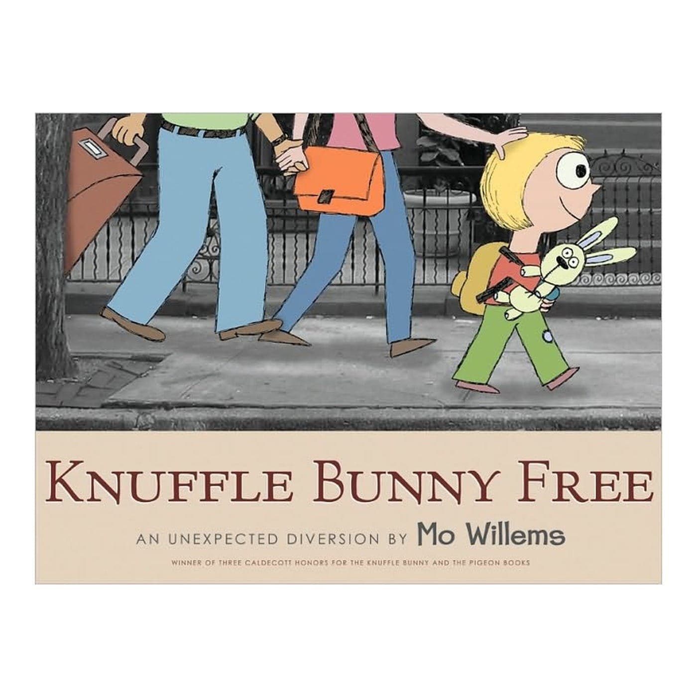Knuffle Bunny Free by Mo Willems — book cover