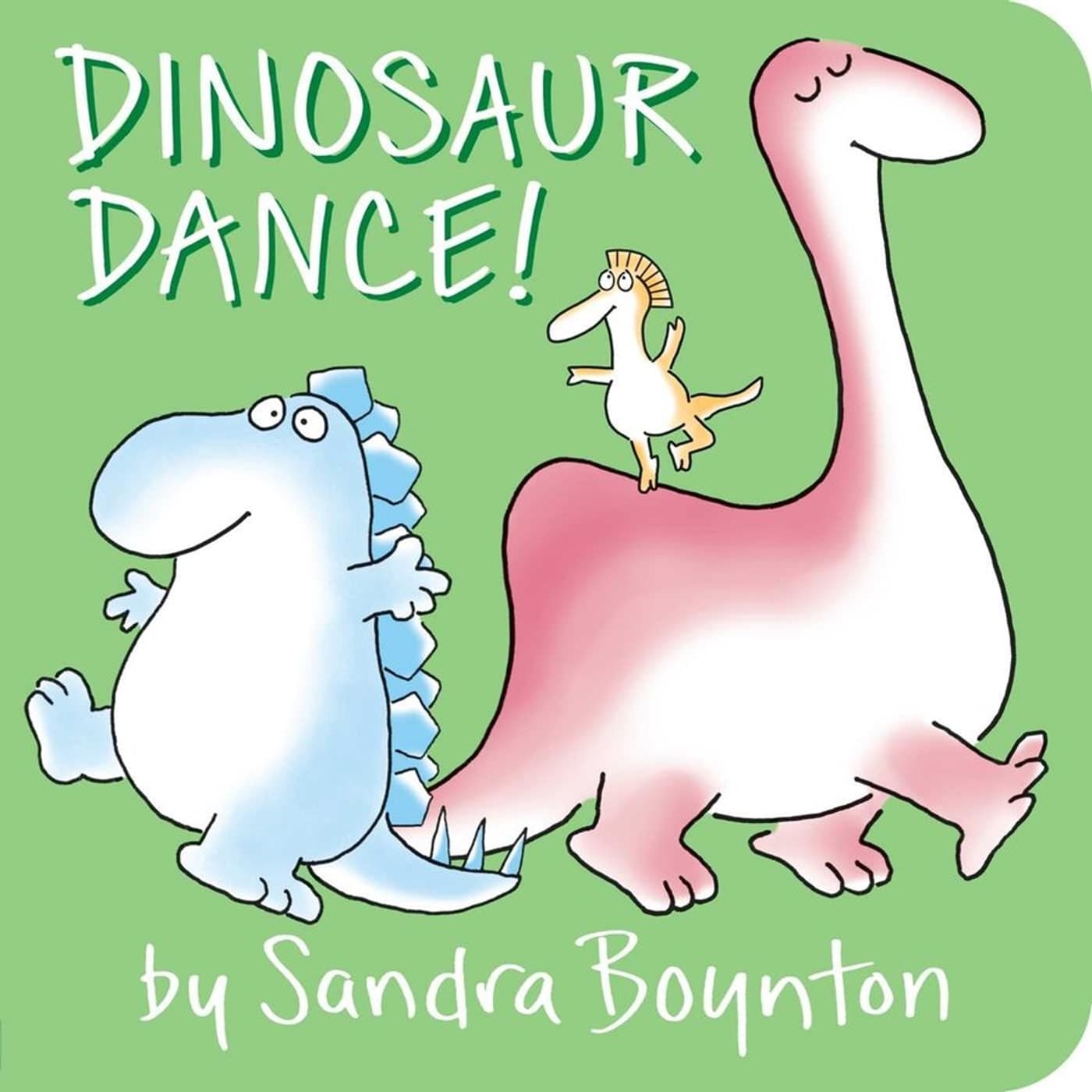 Dinosaur Dance! by Sandra Boynton — board book cover