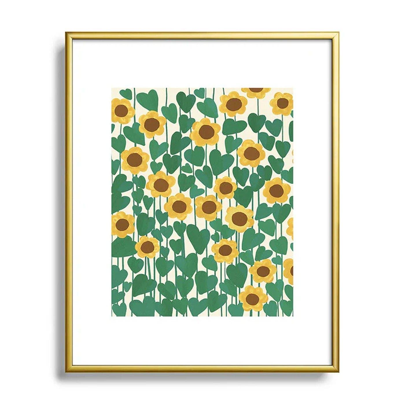 Sunflowers Framed Art Print by Gigi Rosado