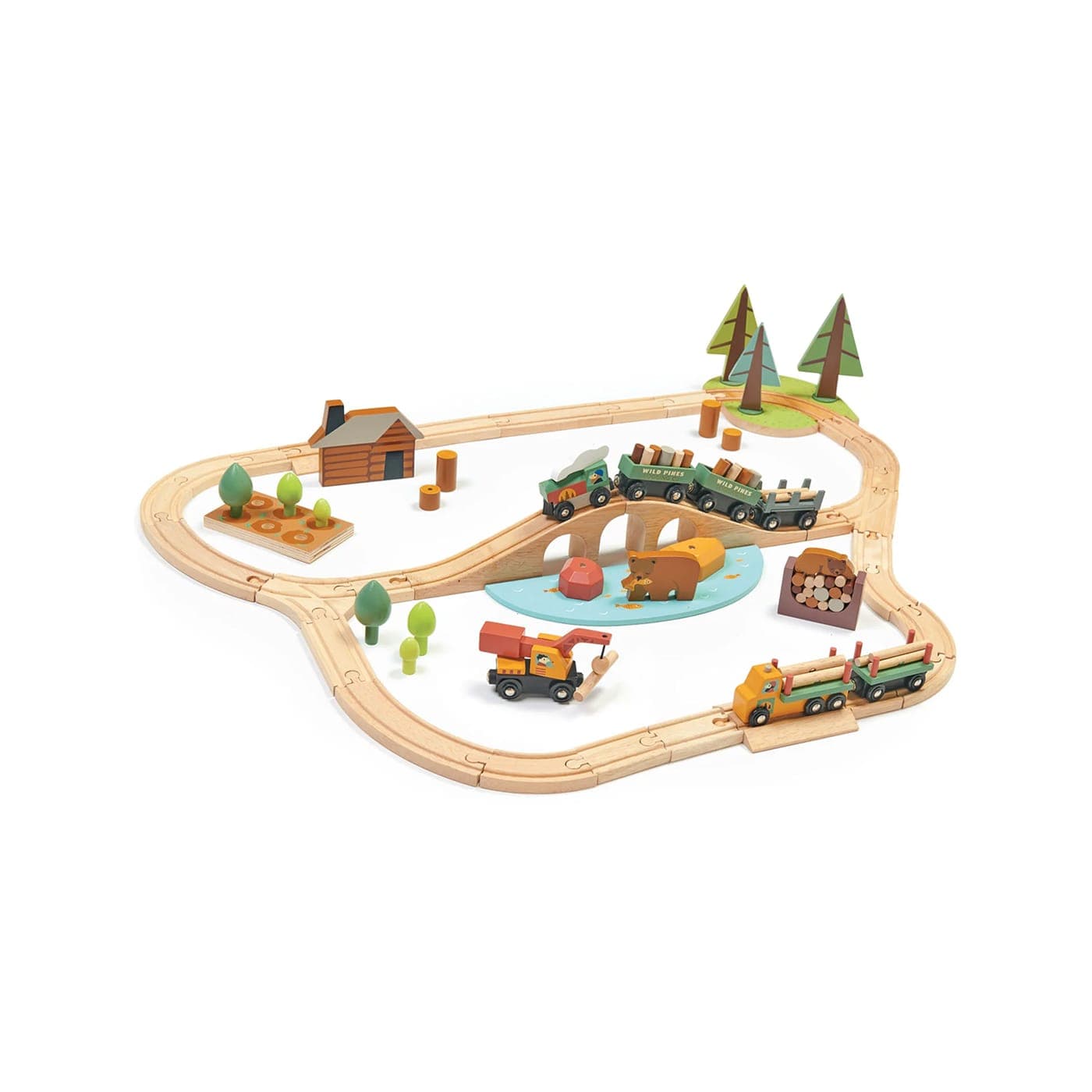 Tender Leaf Wild Pines Train Set