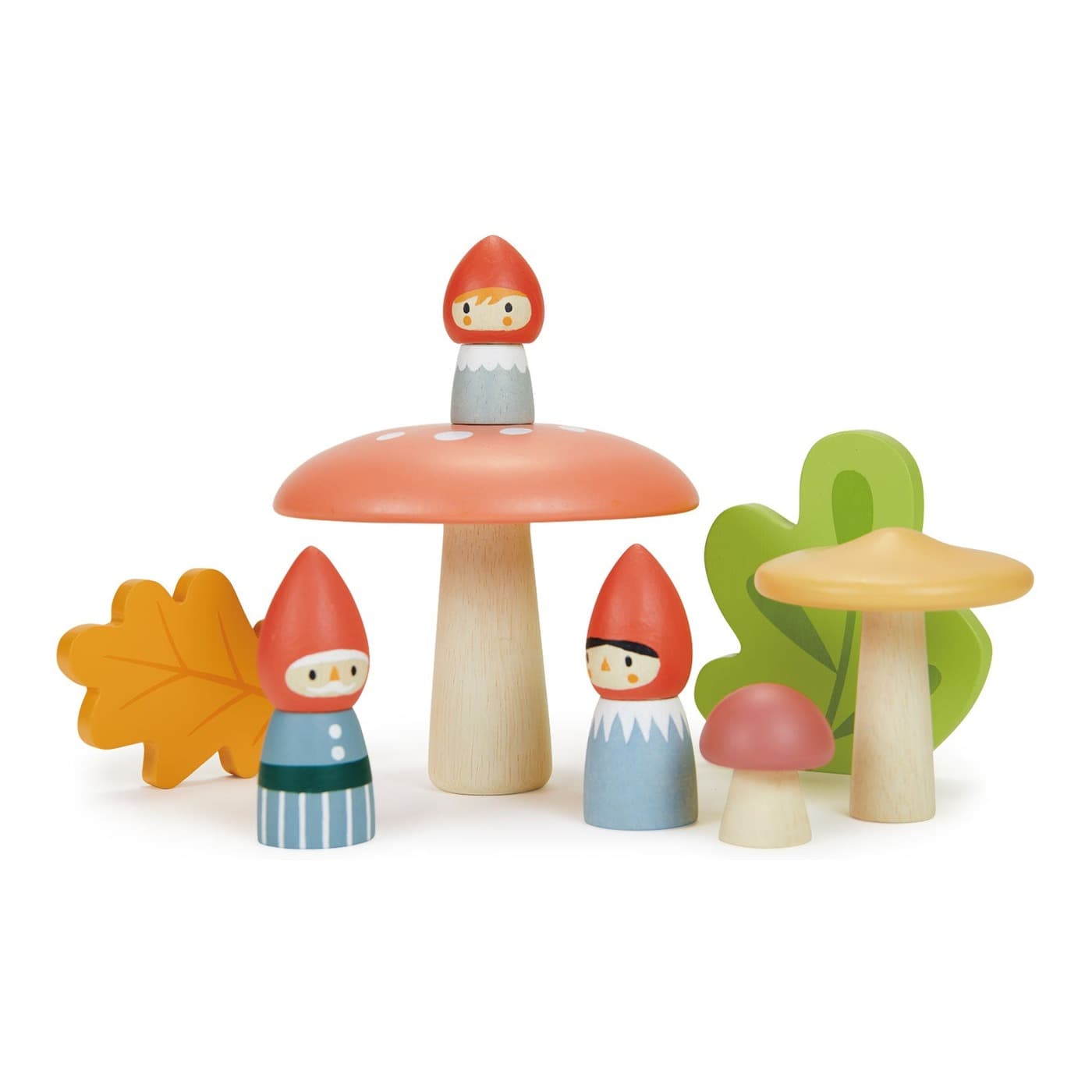 Tender Leaf Woodland Gnome Family