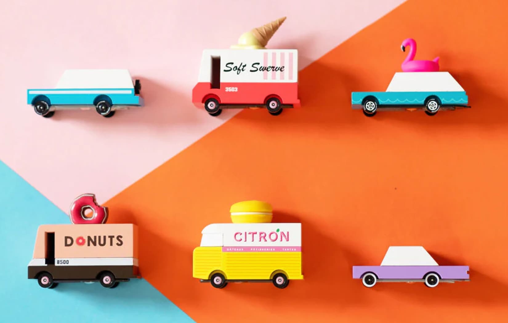 Candylab Toys wooden cars