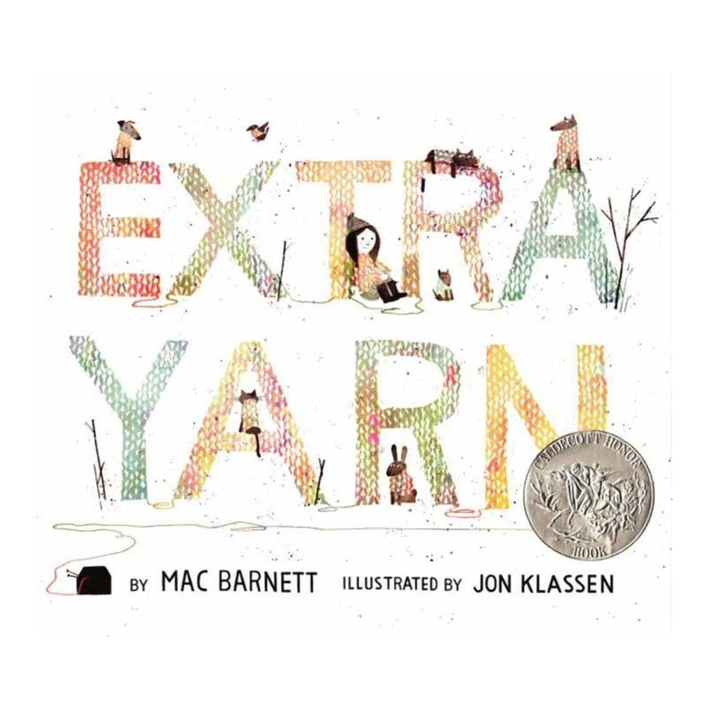 Extra Yarn by Mac Barnett, illustrated by Jon Klassen — book cover
