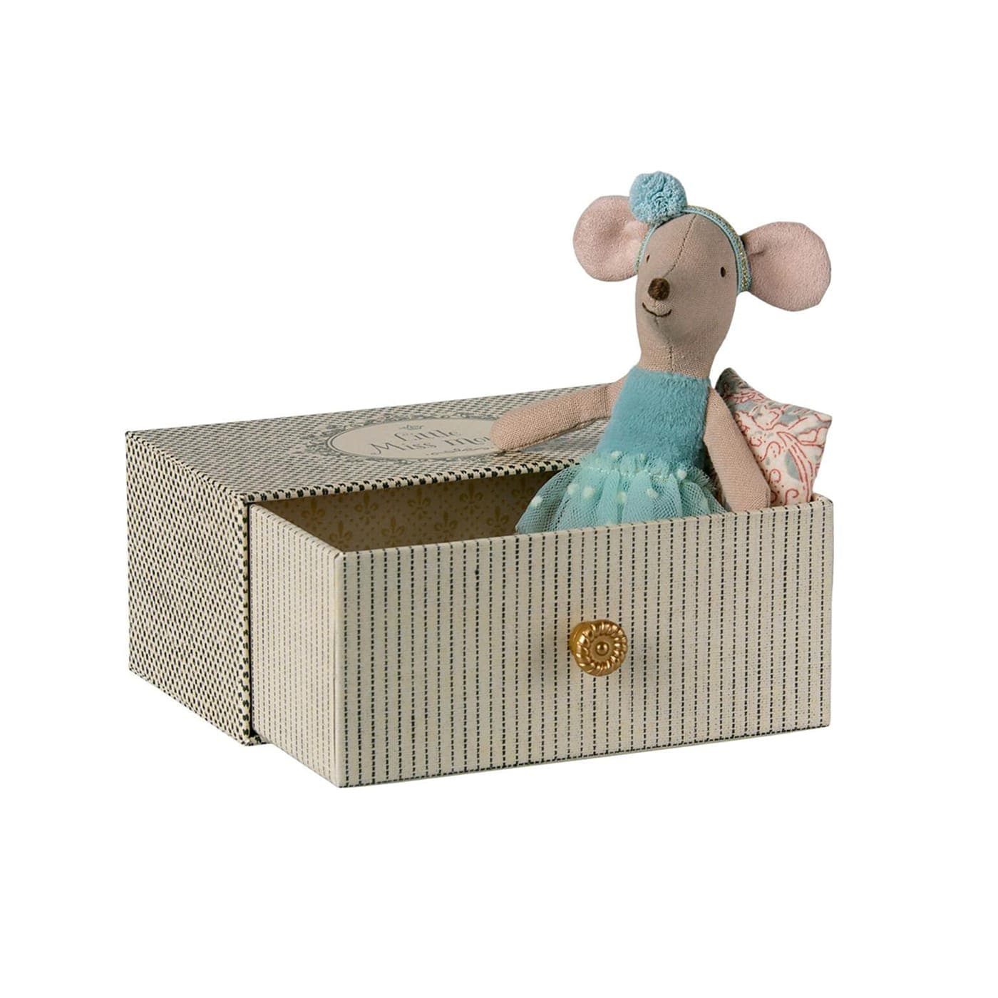 Maileg dance mouse in daybed, Little sister