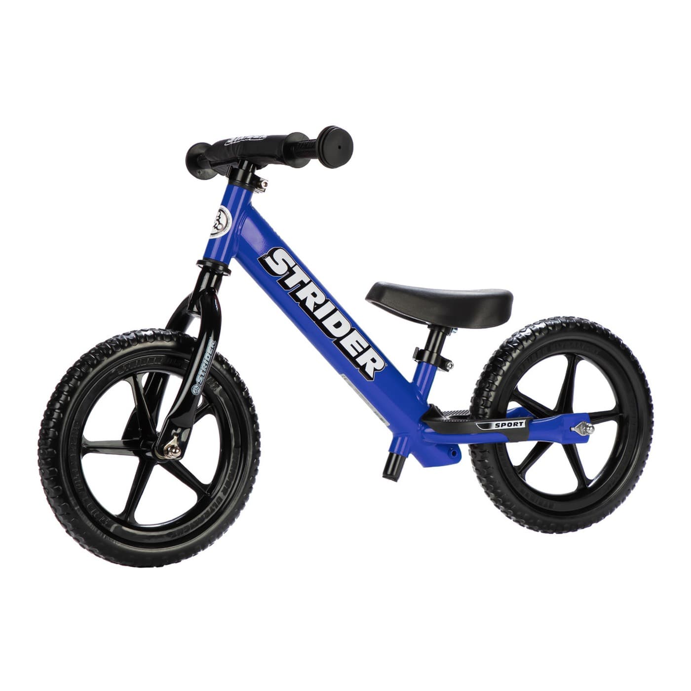 Strider 12 Sport balance bike in blue