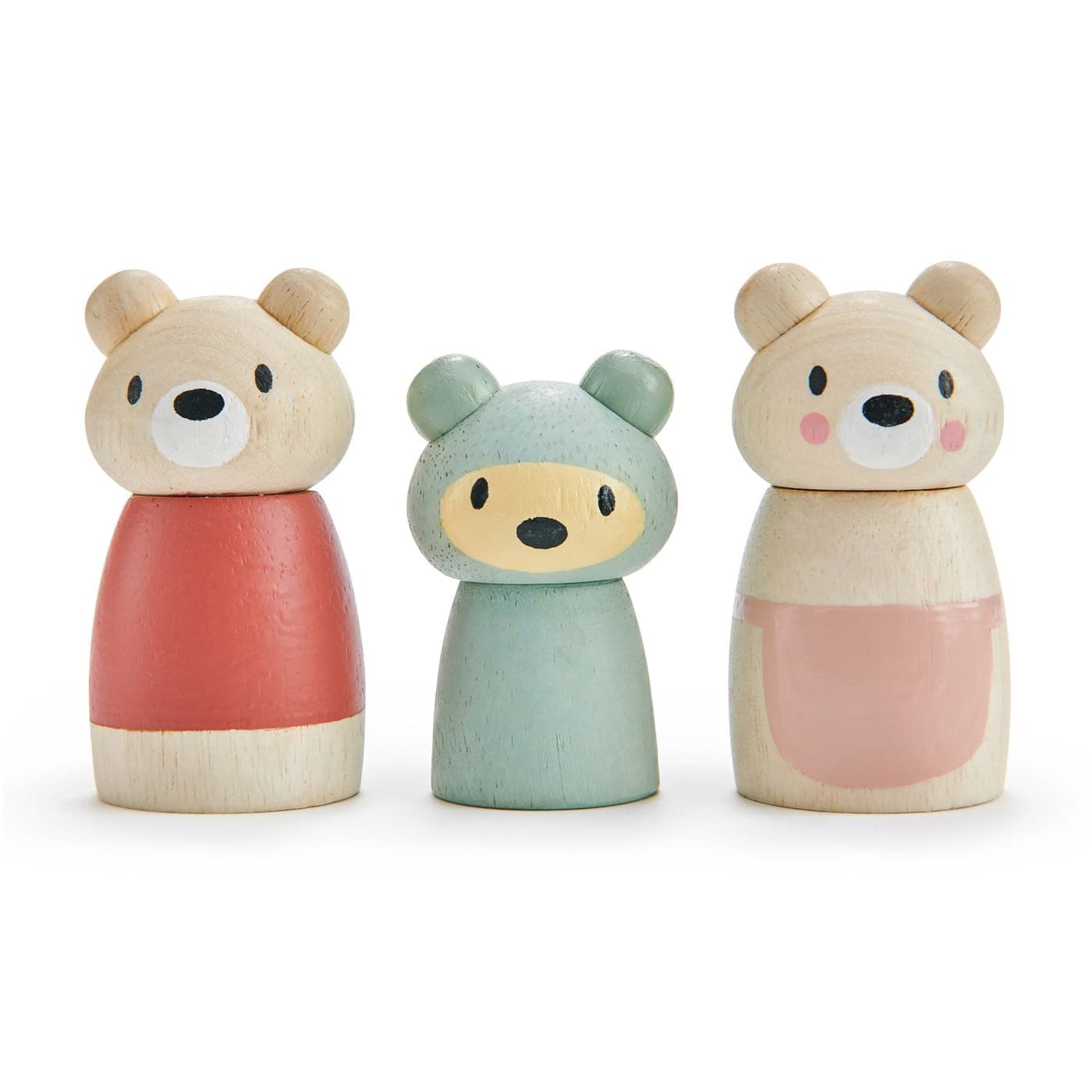Tender Leaf Toys Bear Tales wooden bear family figures