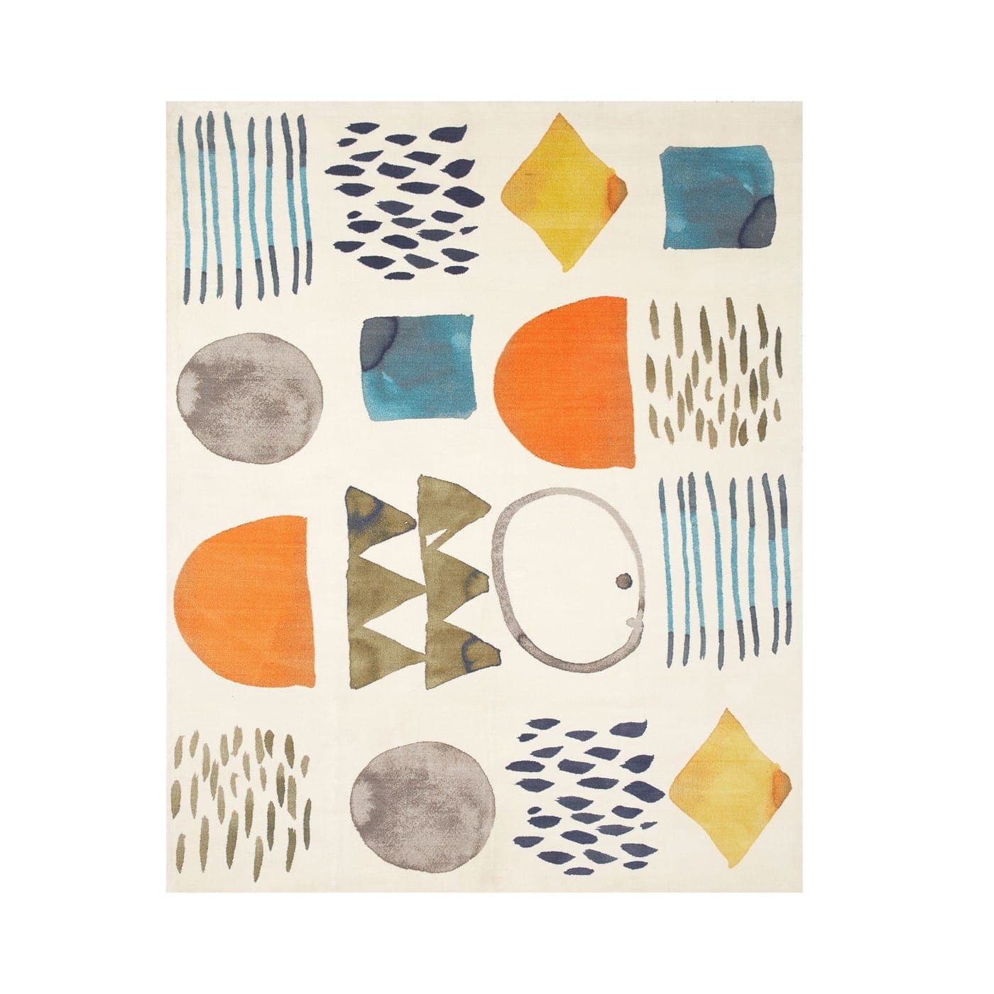 West Elm Kids Watercolor Exploration Rug